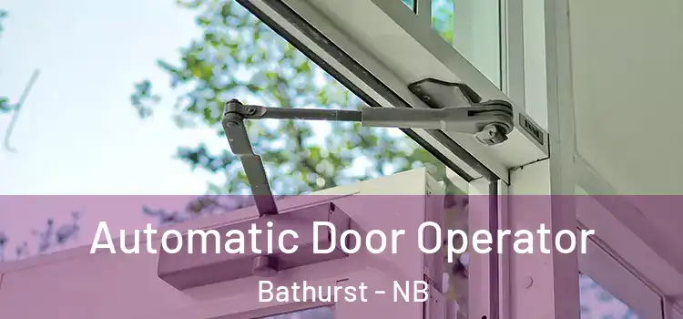 Automatic Door Operator Bathurst - NB